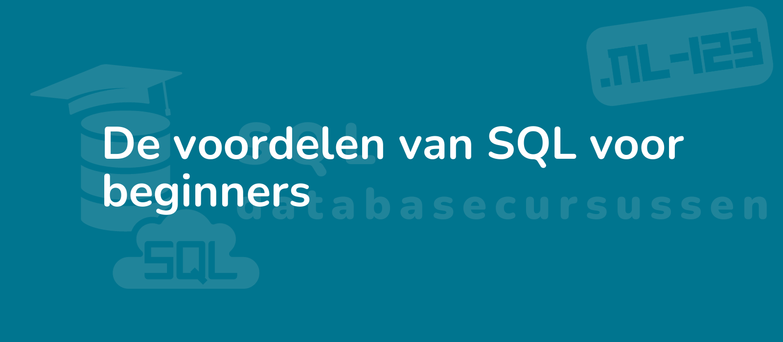 beginner friendly sql benefits highlighted by a captivating image featuring a sleek design and vibrant colors emphasizing simplicity and efficiency