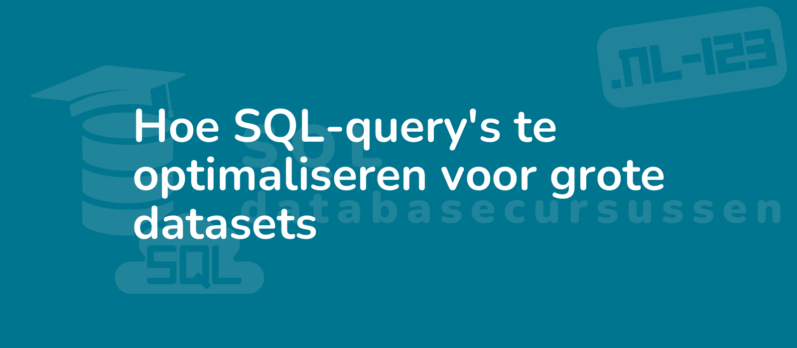 expert programmer analyzing sql queries on massive datasets using efficient techniques for optimization in a professional setting