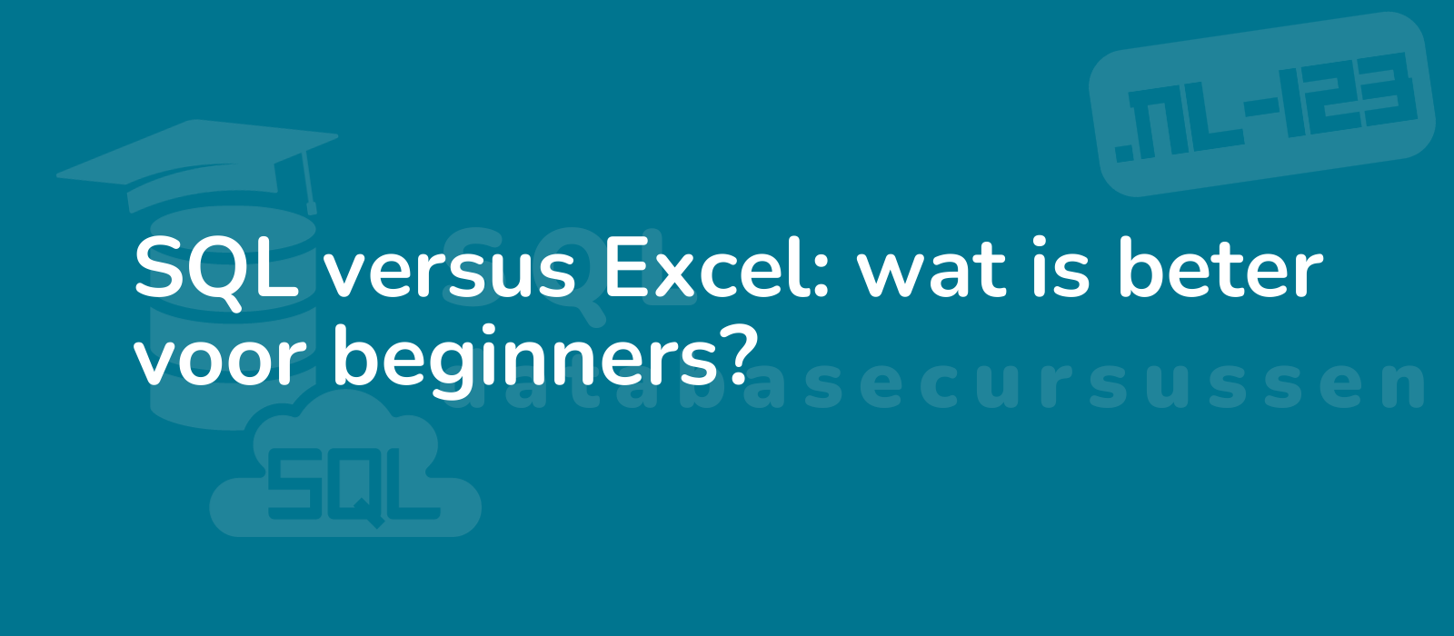 comparison image sleek design with sql and excel symbols representing the debate between the two for beginners in vibrant colors 8k resolution
