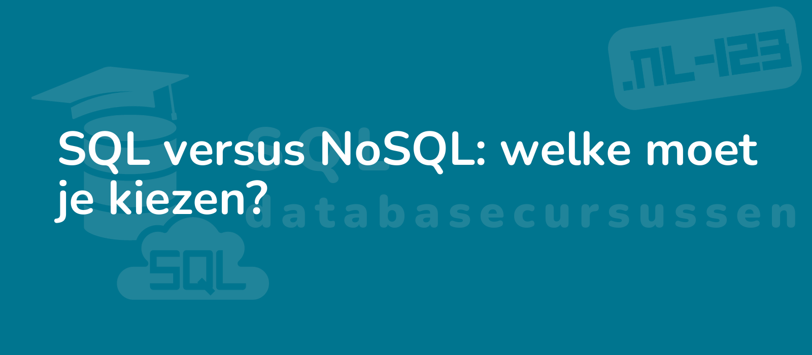 comparison between sql and nosql an illustrative image depicting the dilemma of choosing with contrasting elements 8k resolution